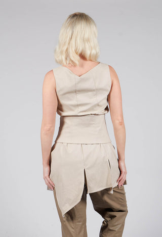 Pulp Fiction Tunic Top in Sabbia
