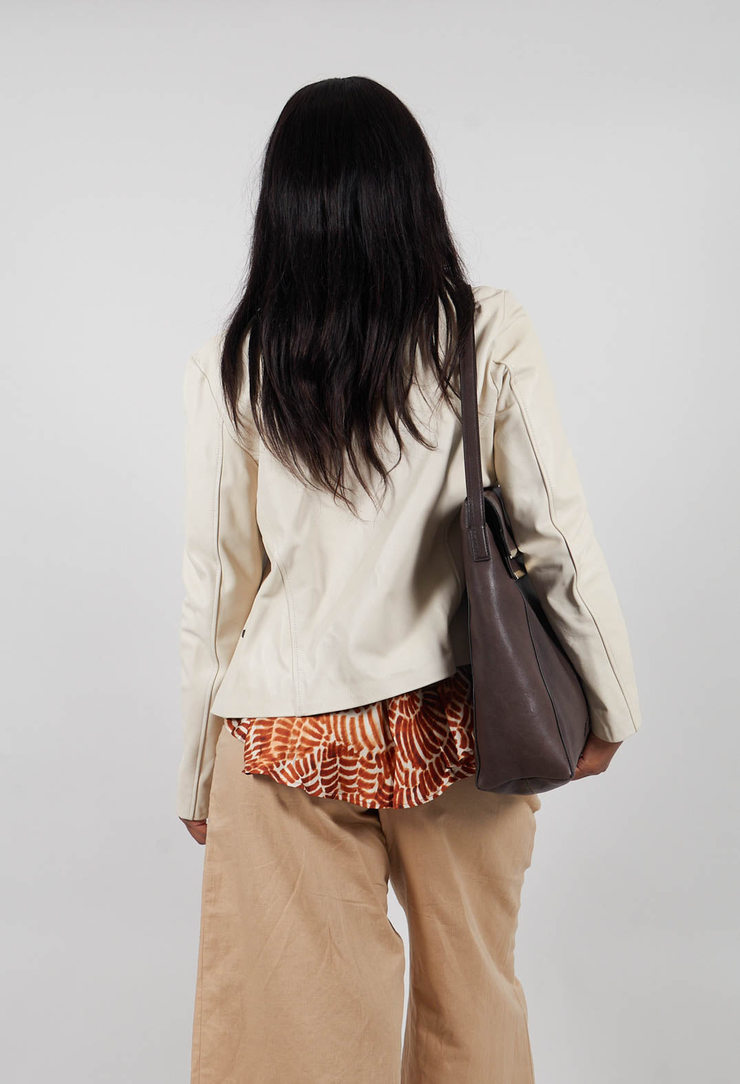 Sinister Pelle Jacket in Sabbia
