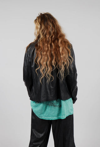 Sinister Pelle Jacket in Black