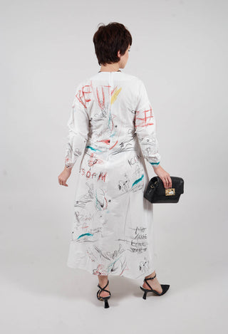 Sia Dress in White