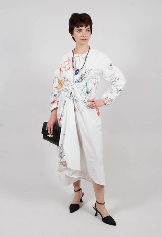 Sia Dress in White