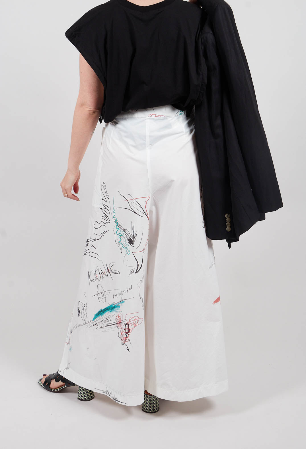 Sia Trousers in White