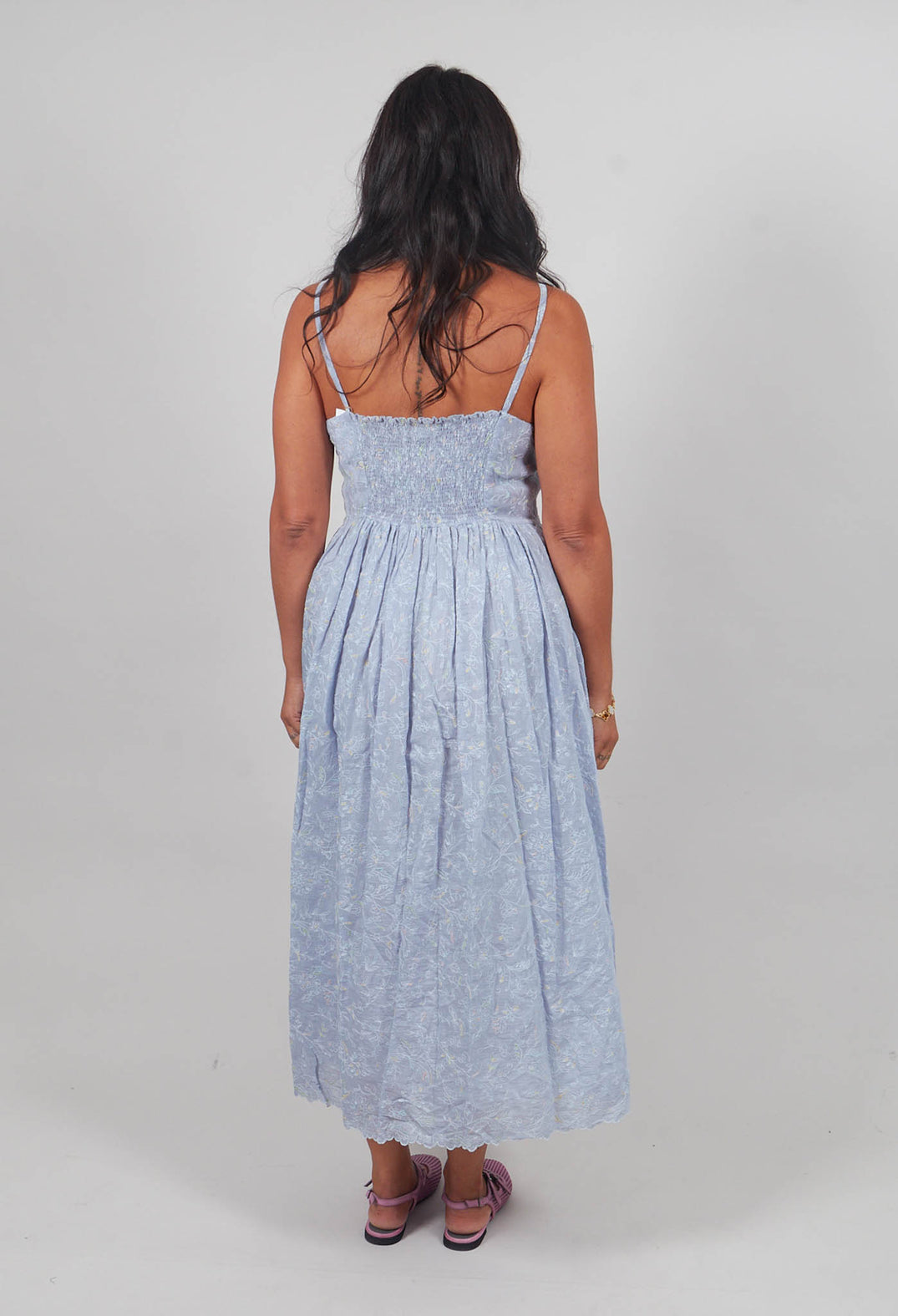 Caprice Dress in Powder Blue