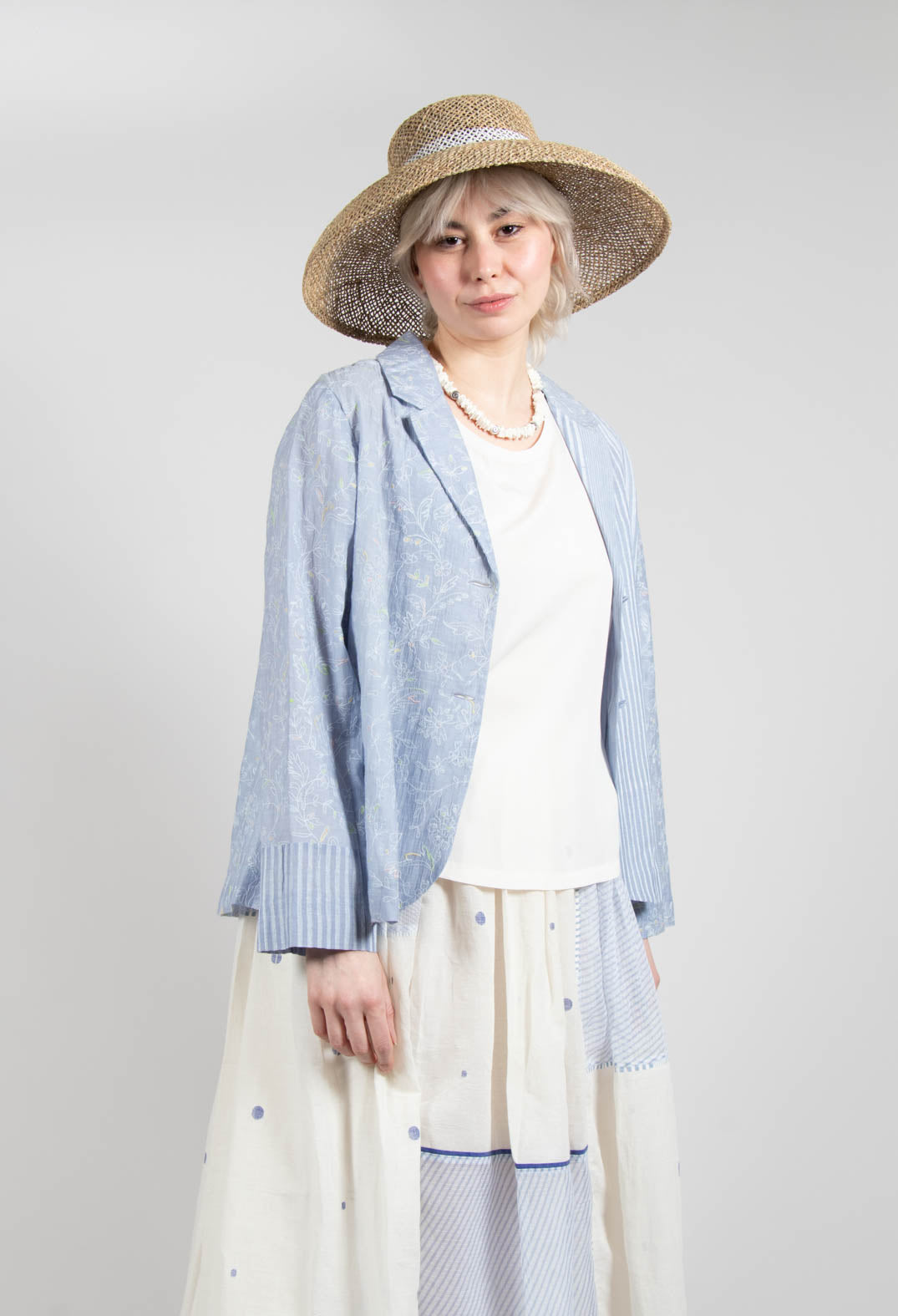 Harper Jacket in Powder Blue