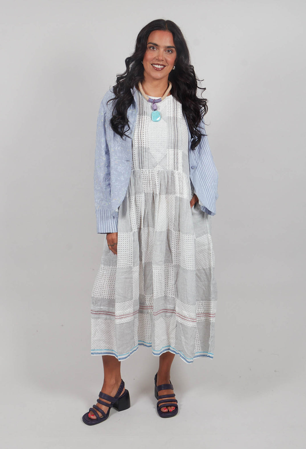 Harper Jacket in Powder Blue