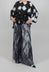 Emma Reversible Pants in Crocodise Black