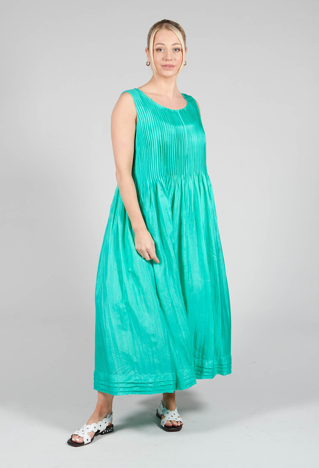 Angela Dress in Acqua