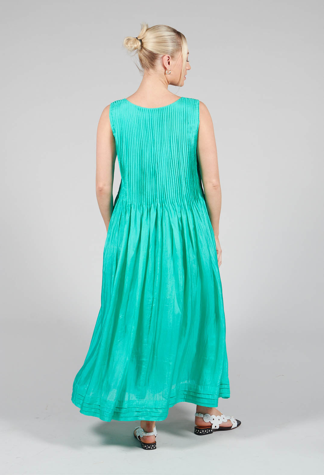 Angela Dress in Acqua