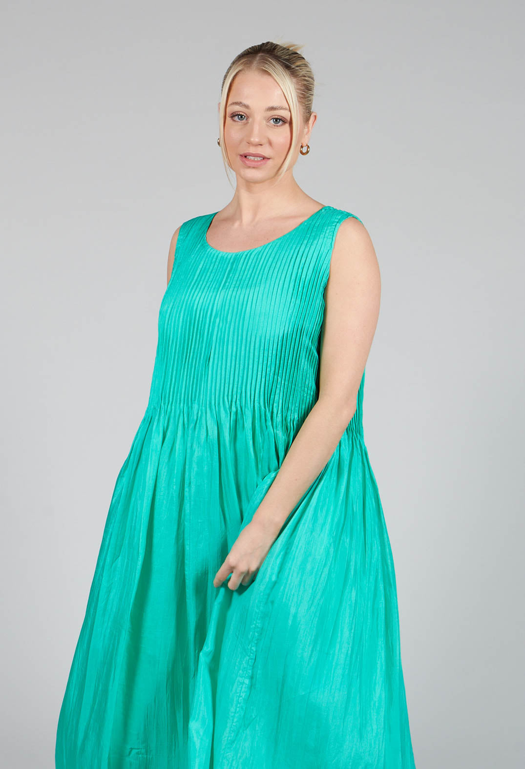 Angela Dress in Acqua