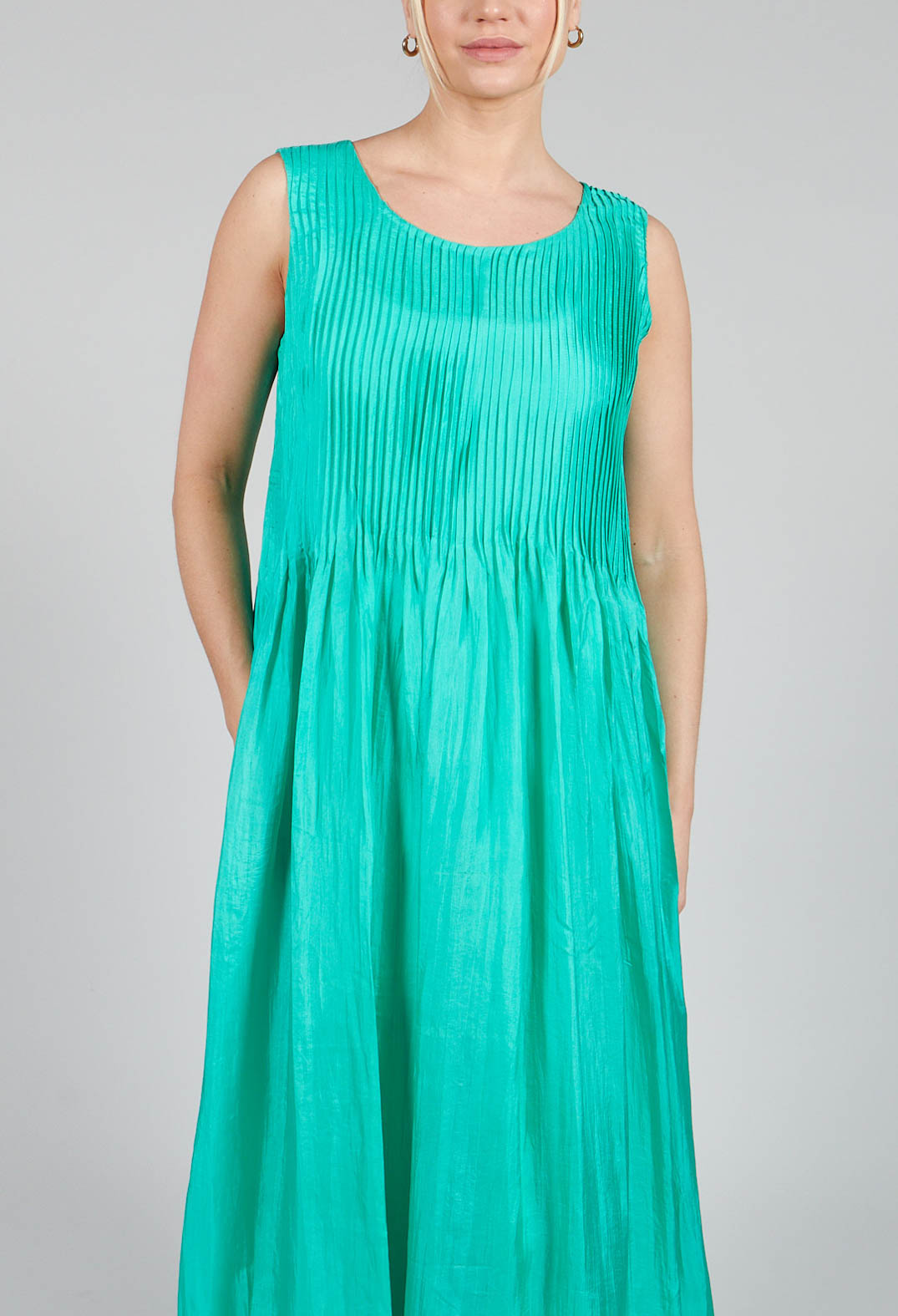 Angela Dress in Acqua