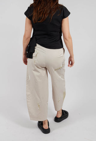 Signature Design Trousers in Beige
