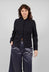 Long Sleeved Polka Dot Jacket in Black
