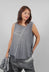 Asymmetrical A-Line Blouse in Pencil Cloud