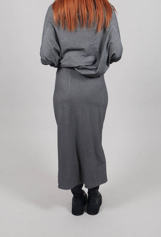 Maxi-Length Bodycon Skirt in Pencil Cloud