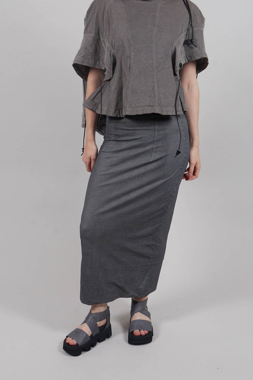 Maxi-Length Bodycon Skirt in Pencil Cloud