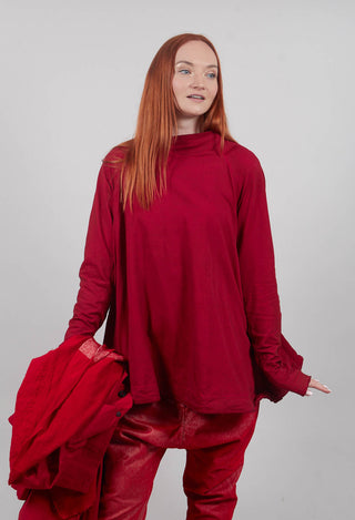 Pleat Top in Sunset Cloud