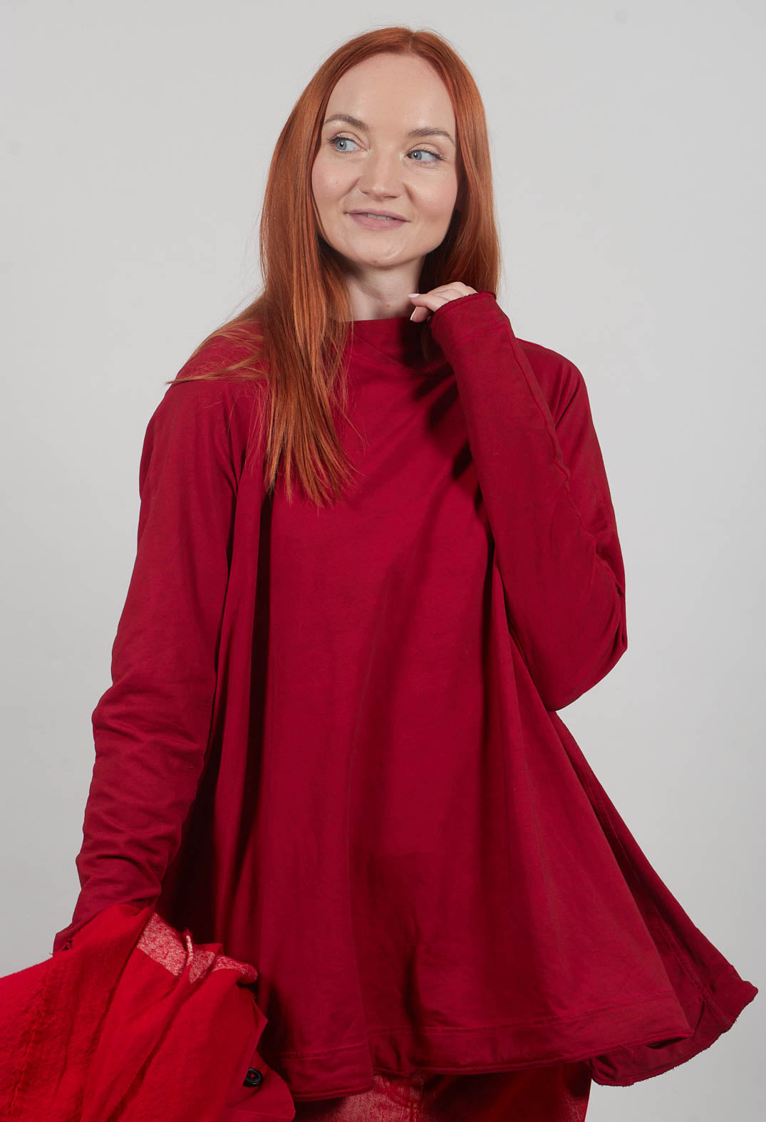 Pleat Top in Sunset Cloud