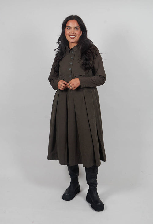 Utility Style Dress in Jungle