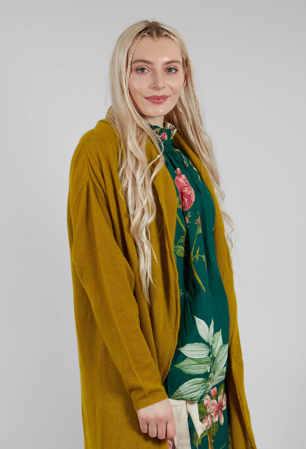 Plume Coat in Weed