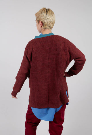 Long Cardigan in Hollister Steel