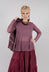 Frill Top Key Jumper in Heather