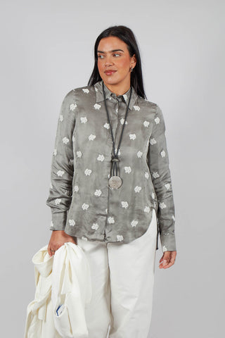 Jacquard Shirt in Graphite