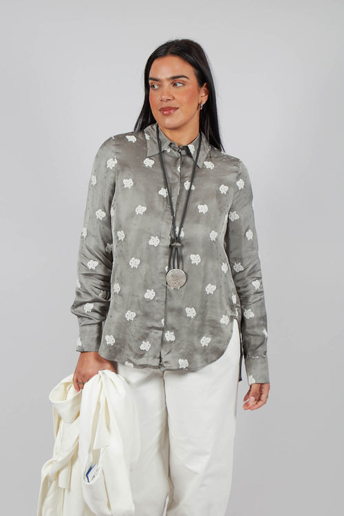 Jacquard Shirt in Graphite