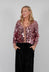 Sequin Cardigan in Woodrose