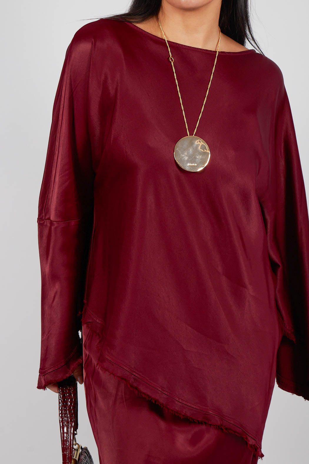 Raj Acto Top in Smoky Red