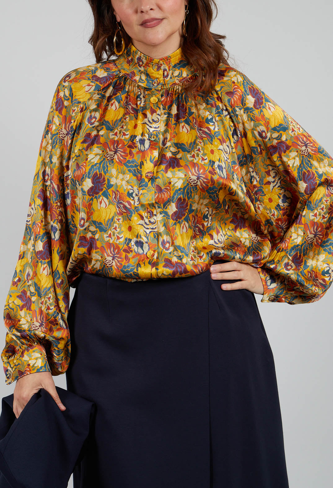 Nitadea Blouse in Elbe