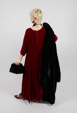 Lotus Dress in Fusia