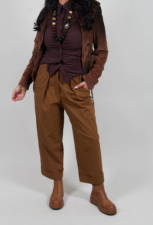 Eliot Trousers in Tabak
