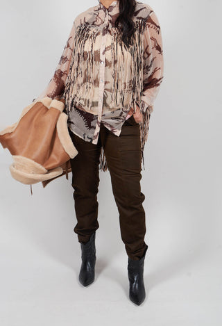 Alima Trousers in Earth