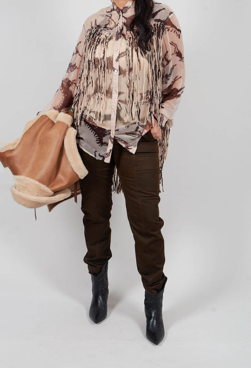 Alima Trousers in Earth