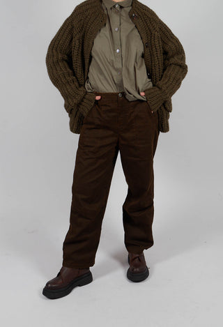 Aljo Mom Trouser in Earth