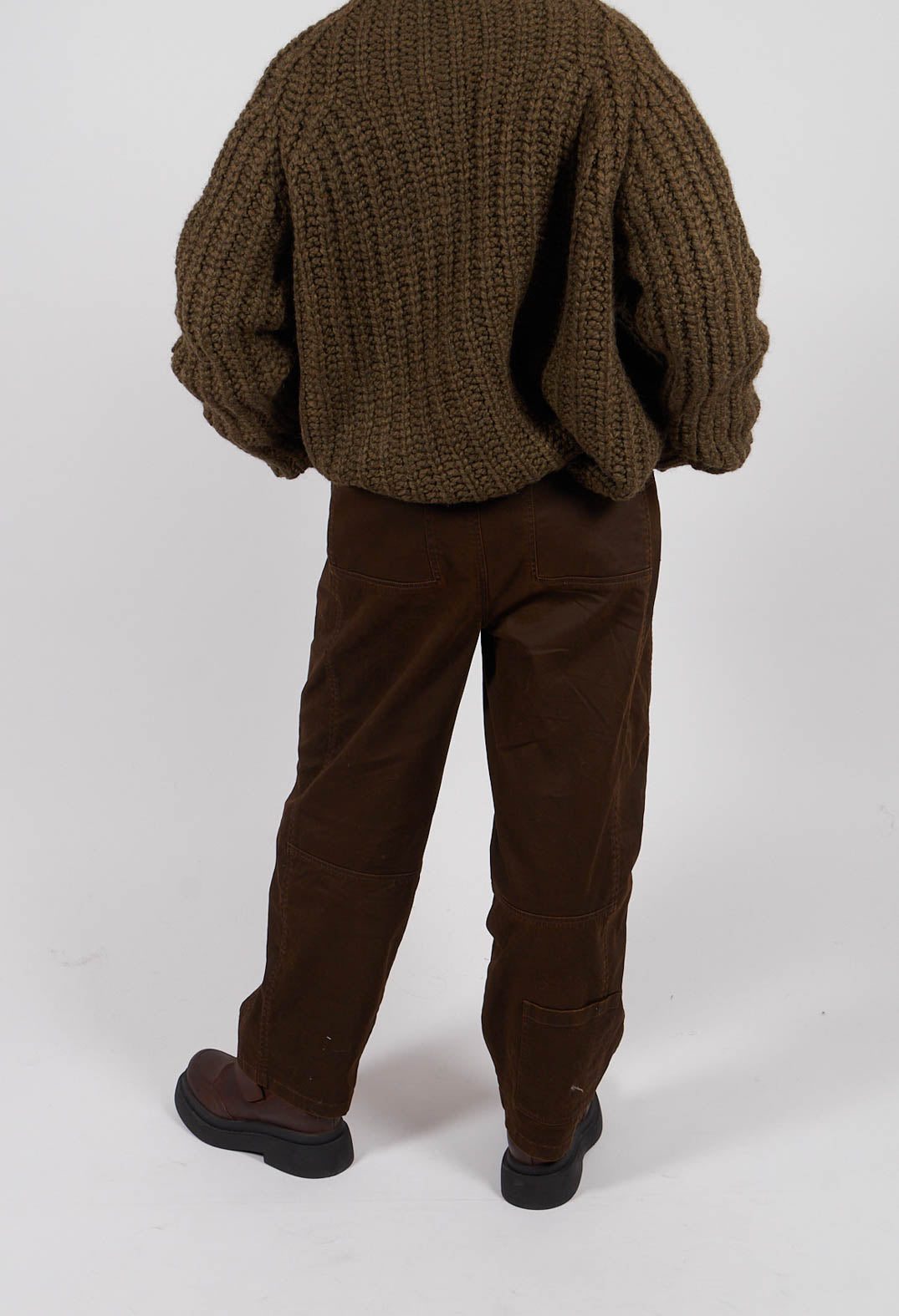 Aljo Mom Trouser in Earth