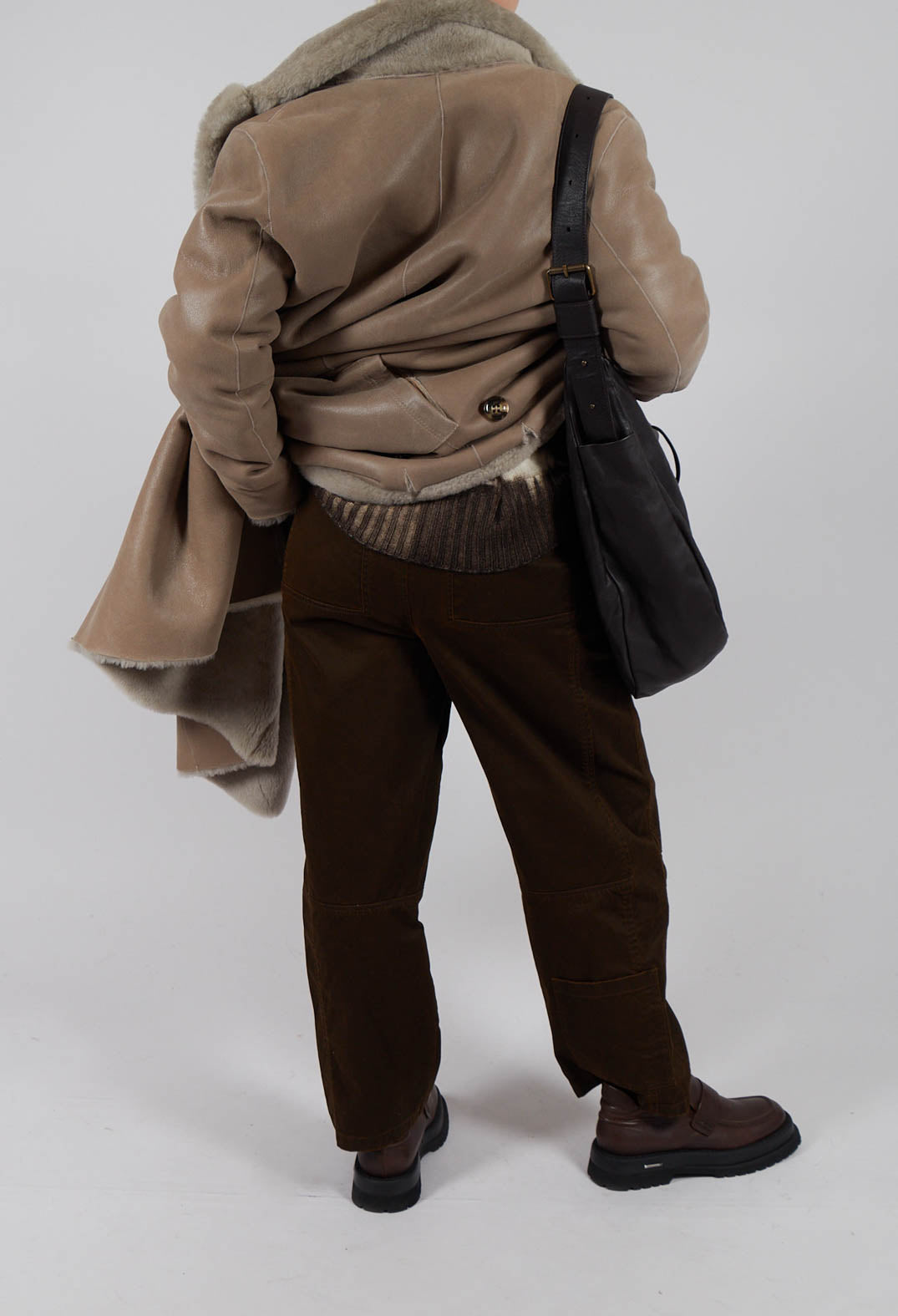 Aljo Mom Trouser in Earth