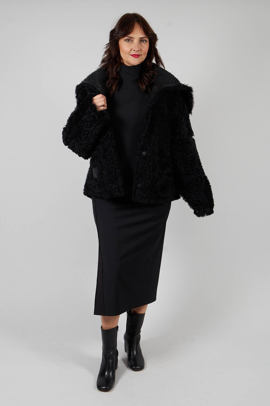 Annette Gortz Ra Dress in Black | Olivia May