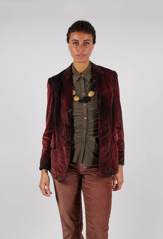 Listen To Jacket in Brown