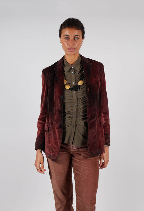 Listen To Jacket in Brown