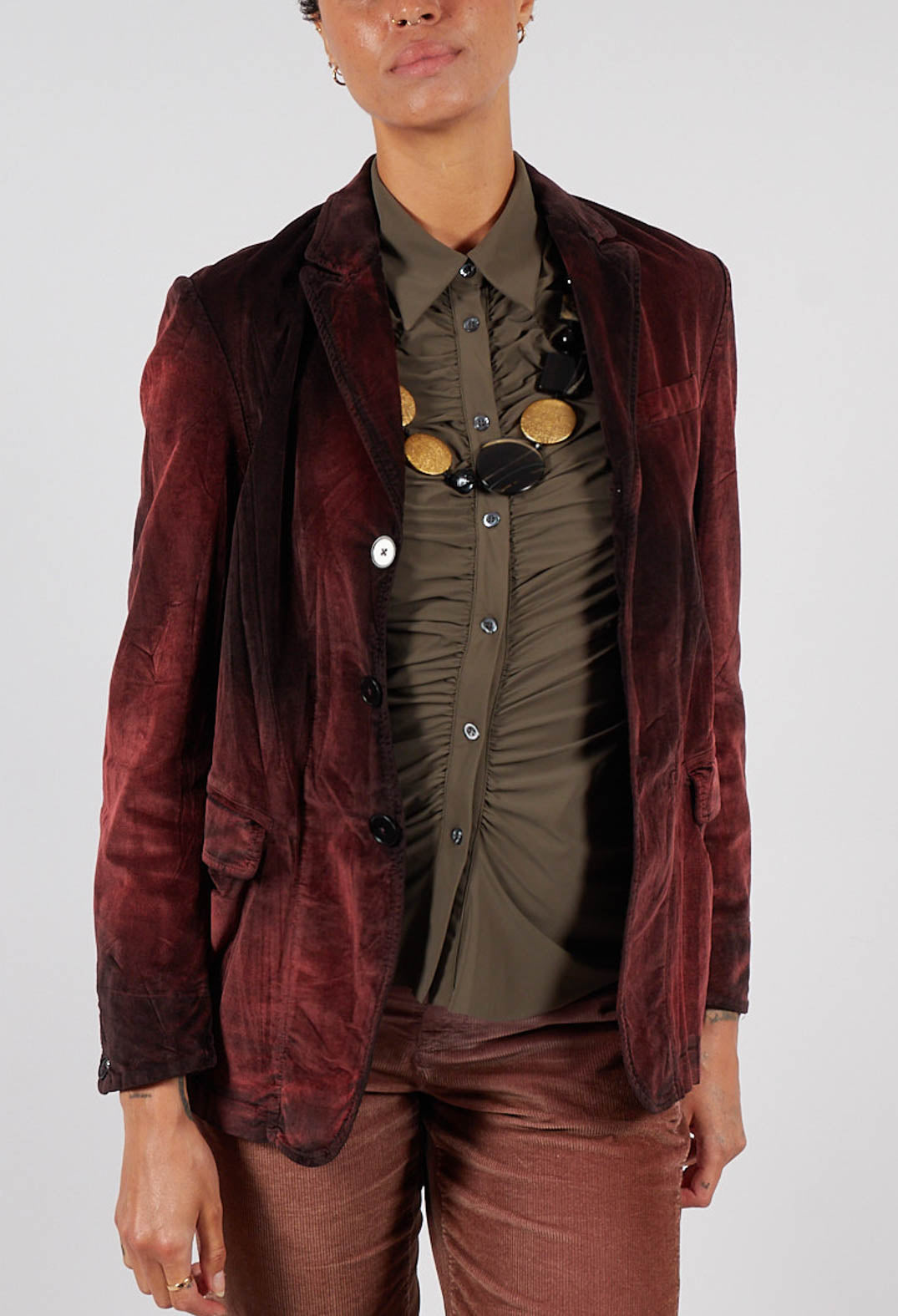 Listen To Jacket in Brown