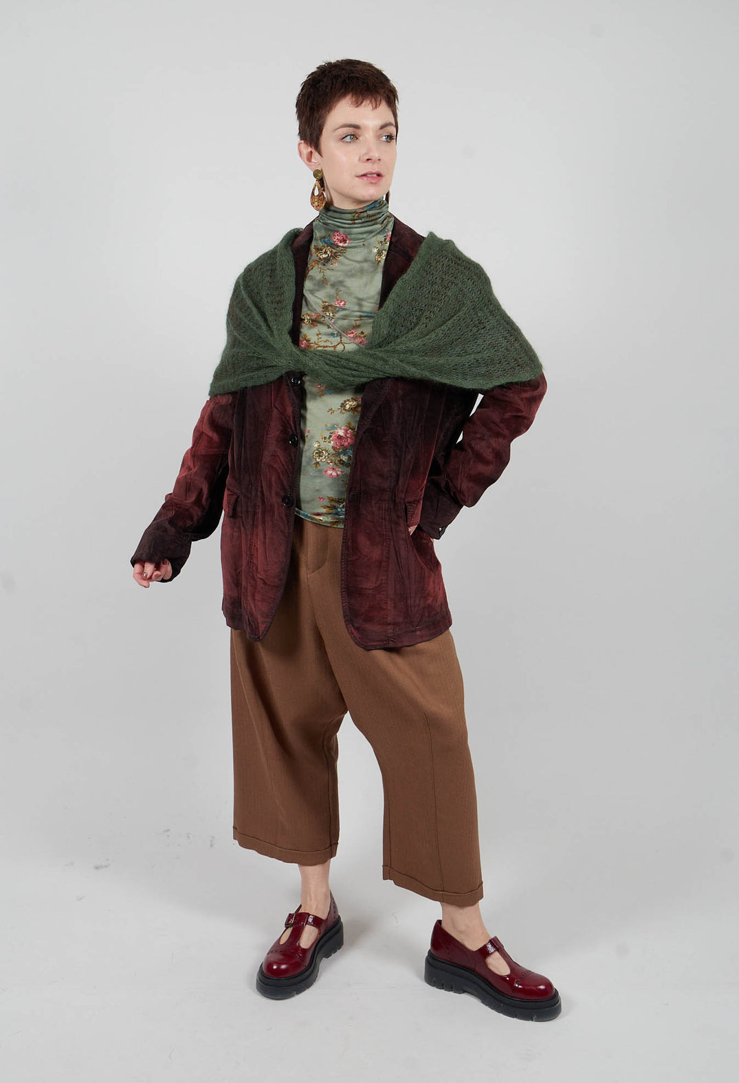 Listen To Jacket in Brown