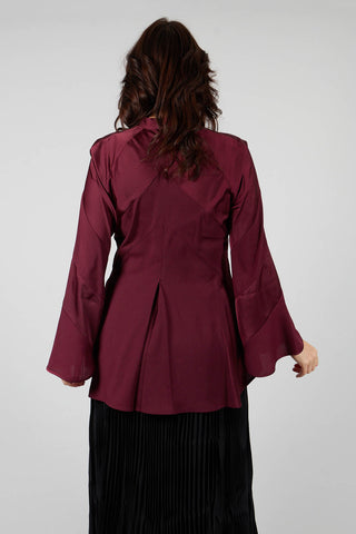 Patiently Shirt in Burgundy