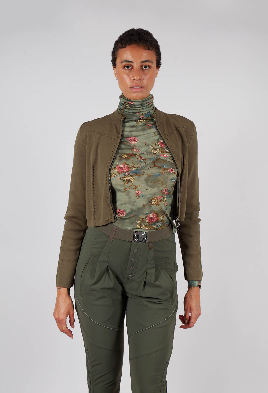 Motivate Cardigan in Green