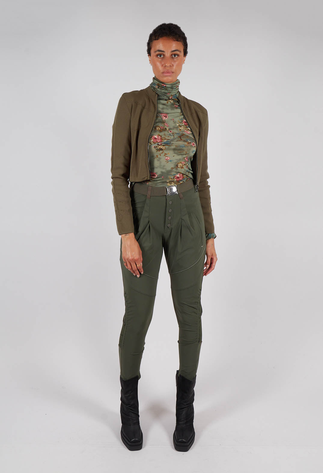 Motivate Cardigan in Green