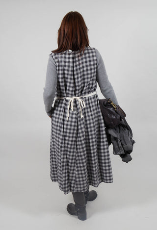 Dress Dea in Grey Check