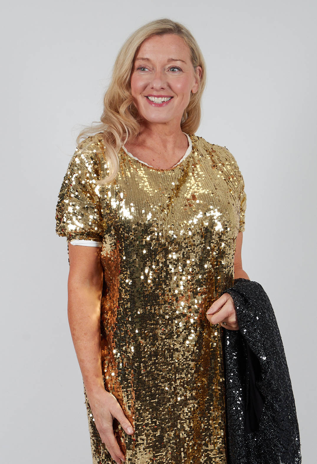 Djamila Dress in Gold