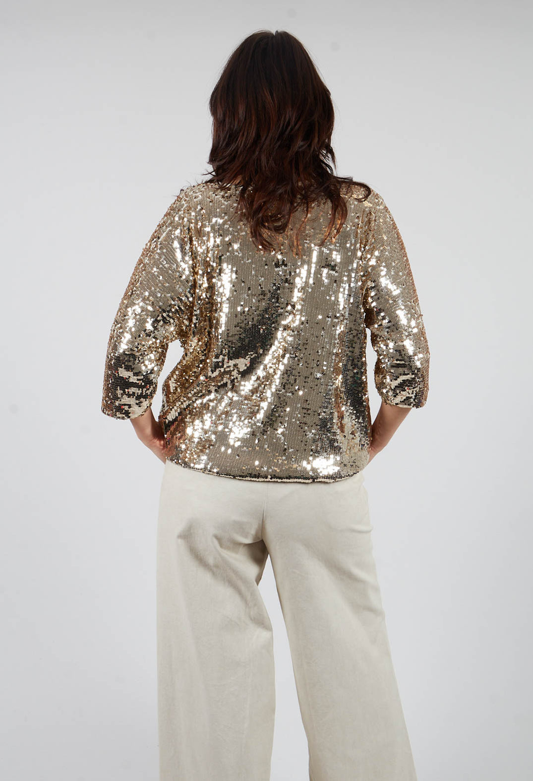 Corradina Shirt in White Gold