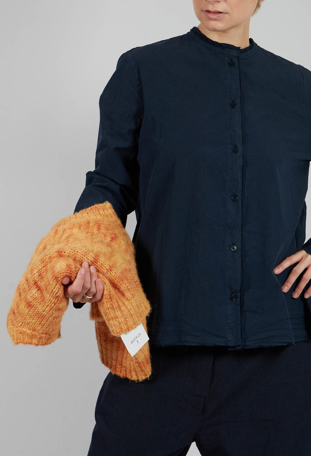 Button Up Shirt in Abisso