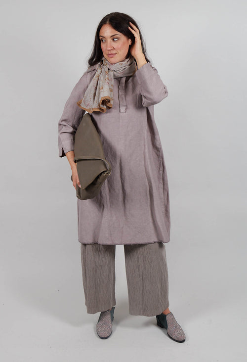 Shift Dress in Taupe